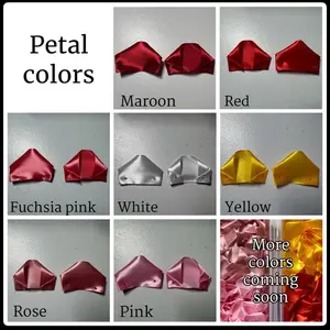 200 Premade Rose petals for eternal roses