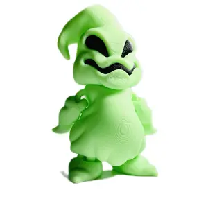 Oggie Boogie Glow in the Dark Figure - Green Collectible with Unique Design and Glowing Feature