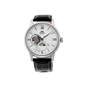 Orient Men's 42mm Round Stainless Steel Open-Heart Automatic Dress Watch with Sapphire Crystal, RA-AS0011S30B - Automatic Watches for Men