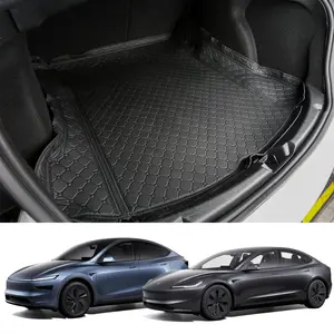 2017-2026 Tesla Model 3/Y Juniper Trunk Mat - Topfit All-Weather Waterproof Cargo Liner, Dog Car Seat Cover & Interior Protector