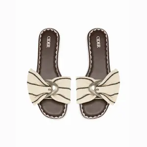 Cider BUCKLE SQUARE TOE SLIPPERS