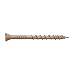 Simpson Strong-Tie 2417046 Quick Drive No. 10 x 3 in. Square Flat Head Coated Steel Deck Screws, 15.20 lbs - Pack of 1000