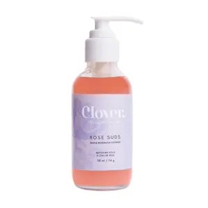 Rose Suds Gentle Purifying Rosewater Cleanser - Naturally Derived, CrueltyFree, Facial Wash Gel Skincare