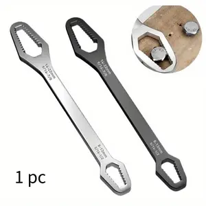 Universal Torx Wrench 3 17mm 8 22mm 5mm Thickness Self Tightening Adjustable Wrench Board Double Head Torx Spanner Hand Tools