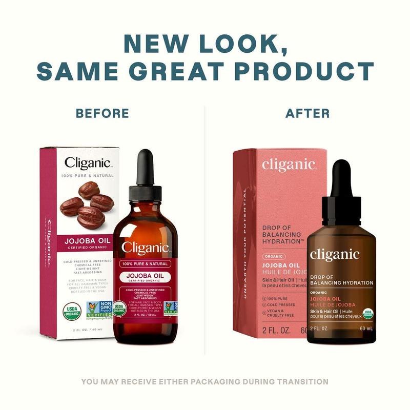 Organic Jojoba Oil (2 Oz) - Hydrating and Moisturizing Skin Repair Serum - Serums Skincare Smooth Moisture Lightweight natural body Hydrate Moisturizer