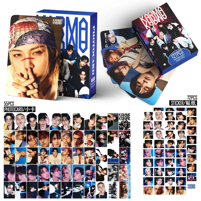 127pcs New Album DO IT Photocards Stickers Kpop Merch Lomo Cards Set Fans Collection Cards Giftsi