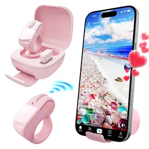 Bluetooth+2.4G Dual-Mode Air Finger Ring Mouse;Turn pages in PowerPoint;Browse the web;Short video TikTok Remote Control Scrolling; Compatible systems: iOS, MacOS, Android, Windows