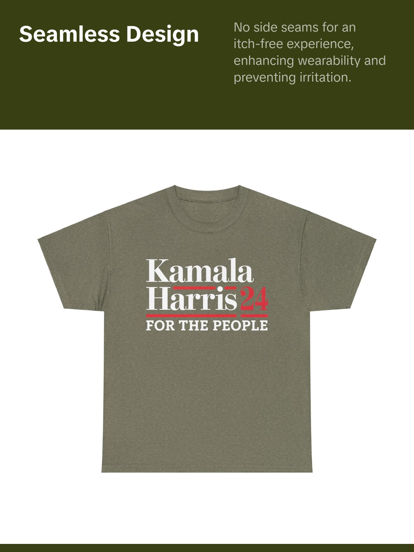 Kamala Harris 24' - Unisex Heavy Cotton Tee