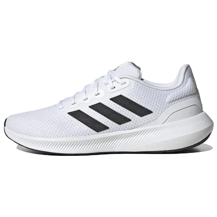 Adidas Runfalcon 3.0 Cloudfoam Low White Black' Trendy Comfort Running Shoes Men's HQ3789