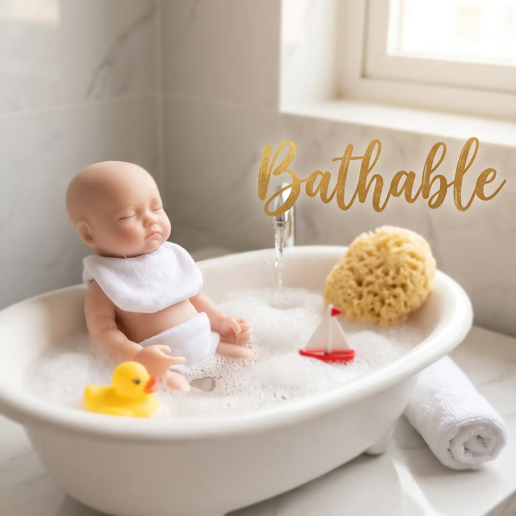 6Inch Adorable Mini Full Body Silicone Reborn Girl Doll With Skin Handmade Soft Touch Feeling Flexible Lifelike Realistic Baby Reborn Doll For Kids