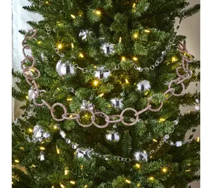 60" Metallic Loop Garland by Valerie