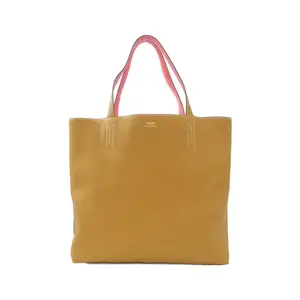 Pre-owned HERMÈS Calfskin Tote Bags Hermes Doublesens45 Clemence Tote Bag