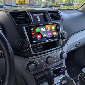 7" Android 13 Car Stereo for Toyota Highlander 2008–2013 | 4+64G Touchscreen Radio with Wireless CarPlay & Android Auto, GPS Navigation, WiFi, Bluetooth, AHD Backup Camera, Split Screen