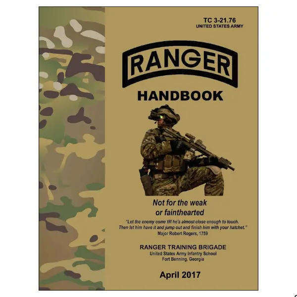 Ranger Handbook: TC 3-21.76, April 2017 Edition
