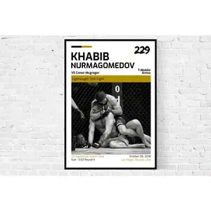 Khabib Nurmagomedov v Conor Mcgregor Poster #134