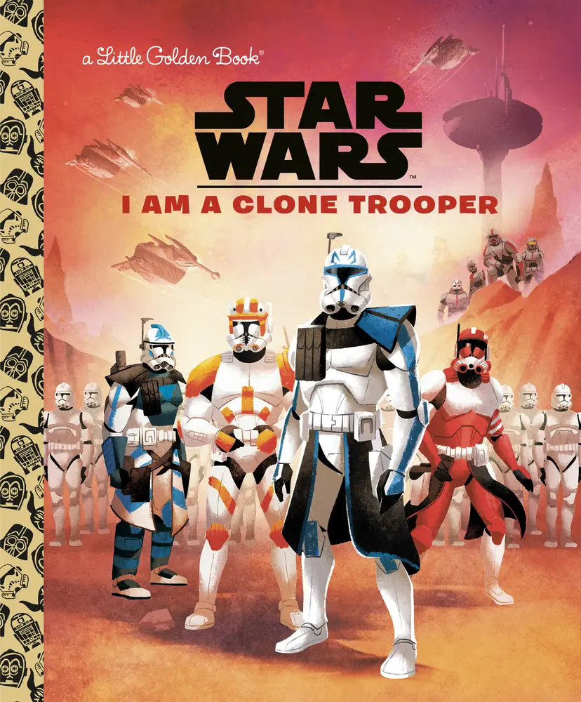 USED Book - I Am a Clone Trooper (Star Wars) by Golden Books (Hardcover) - english