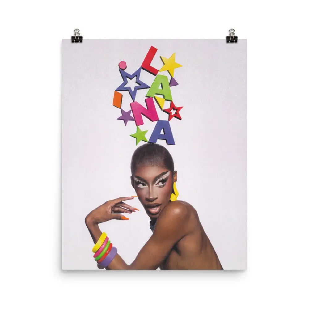 Lana Ja'Rae - Star Logo 16" x 20" Poster