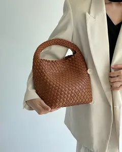 2-in-1 Bag Set Woven Tote  in Vegan Leather Stylish Eco-Friendly Handbag for Everyday Use in dealsforyoudays & FallFreshness Colors Versatile Crossbody  Women's Fashionable Vegetable Basket  shoulder bag women
