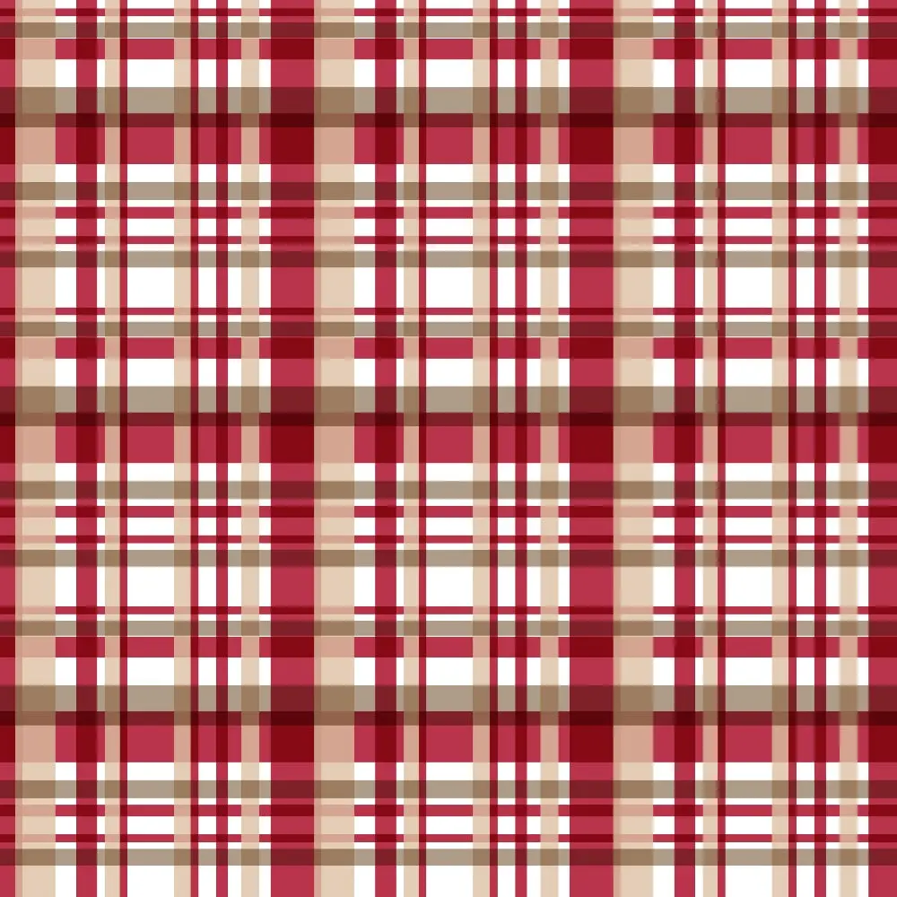 Country Christmas Pattern 19 Quilting Cotton Fabric