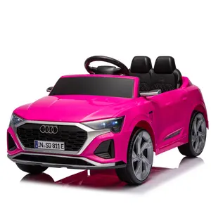 Kartivo 12V Kids Ride On Electric Car w/Parents Remote Control,Dual Drive,Suspension,Three speed adjustable Music,Volume Control,for Kids Aged 3-6,Christmas Gift