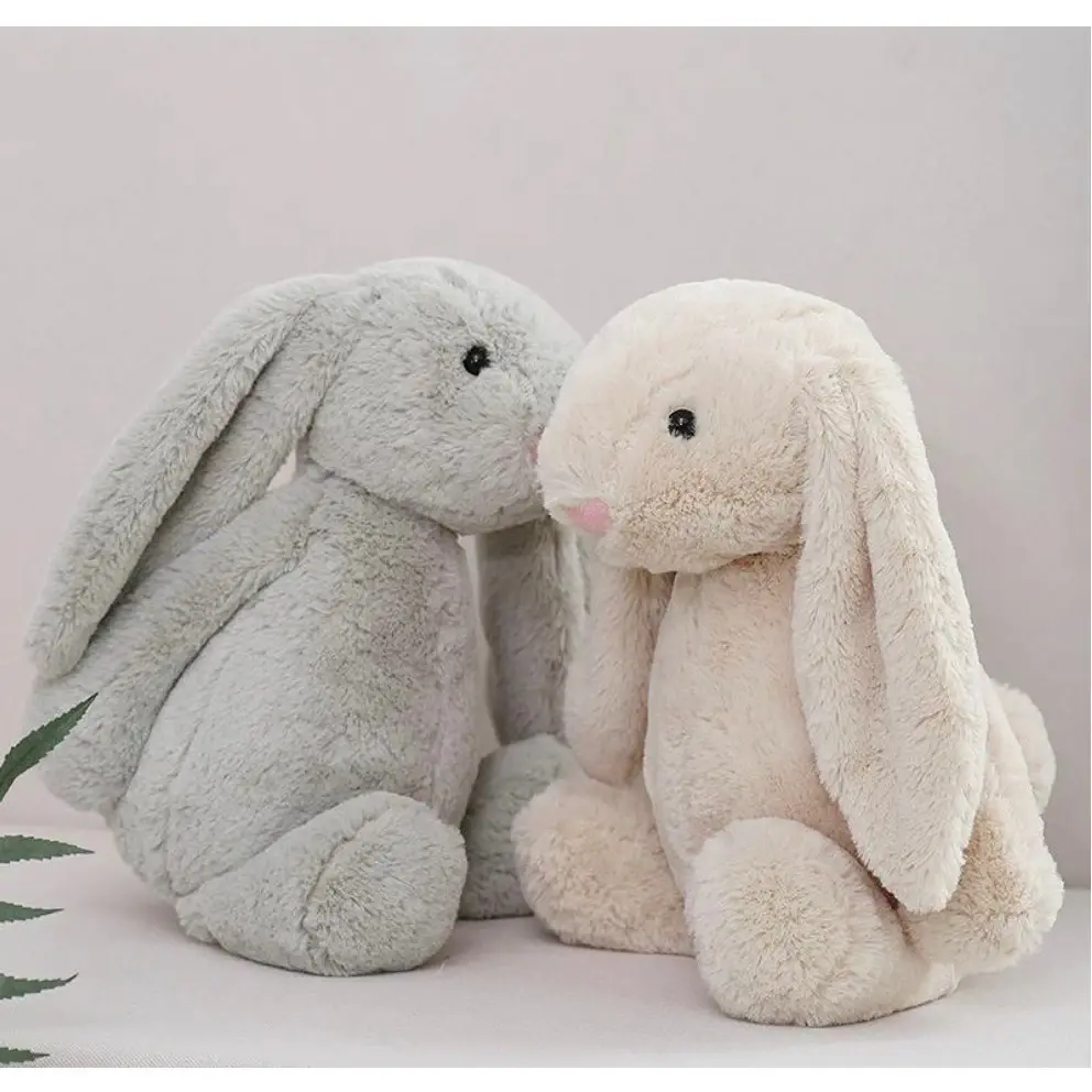 Jellycat Bashful Pink Bunny Plush Soft Fluffy Long Ear Bunny Stuffed Animal Cute Kawaii Rabbit Plushie Aesthetic Room Decor Birthday Gift for Toddlers Kids Girls