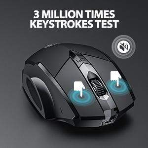 Rechargeable Multi-Device Wireless Bluetooth Mouse