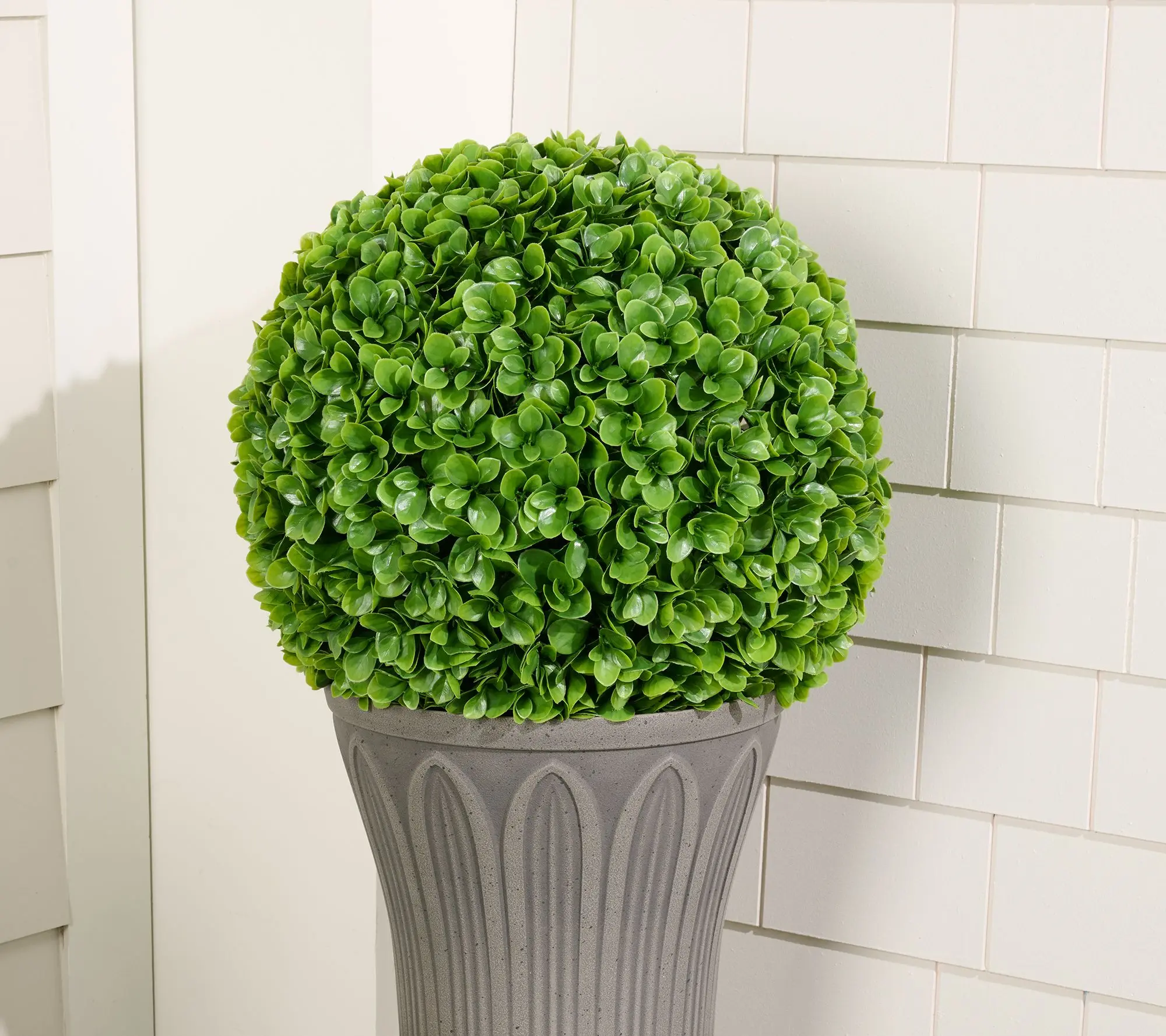 Wicker Park 20" Indoor/Outdoor Oversized Jade Sphere