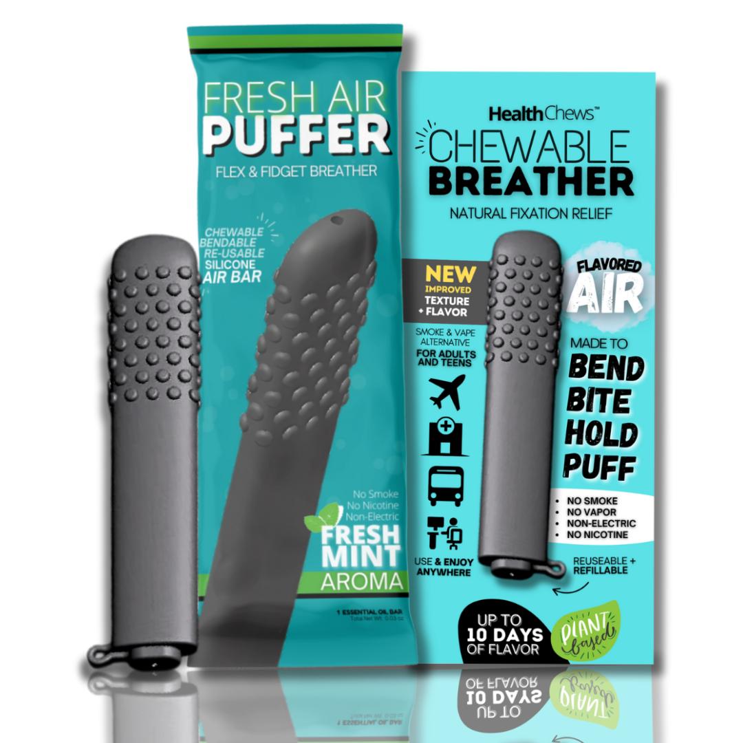 Smokeless Inhaler for Quitting Smoking and Vaping, Aromatherapy Breather Wellness Tool (Non-Edible, Reusable, Portable, Stress Relief & Focus)