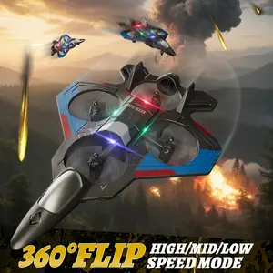 RC Planes Remote Control Airplanes for Kids, Foam Remote Control Planes for Kids Adults Beginners, Remote Control Helicopter Fighter Jet Drones for Kids Adults, 360 °   Flip Easy to Fly