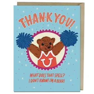 Thank You, Iâm a Bear! Card Thank You, Iâm a Bear! Card