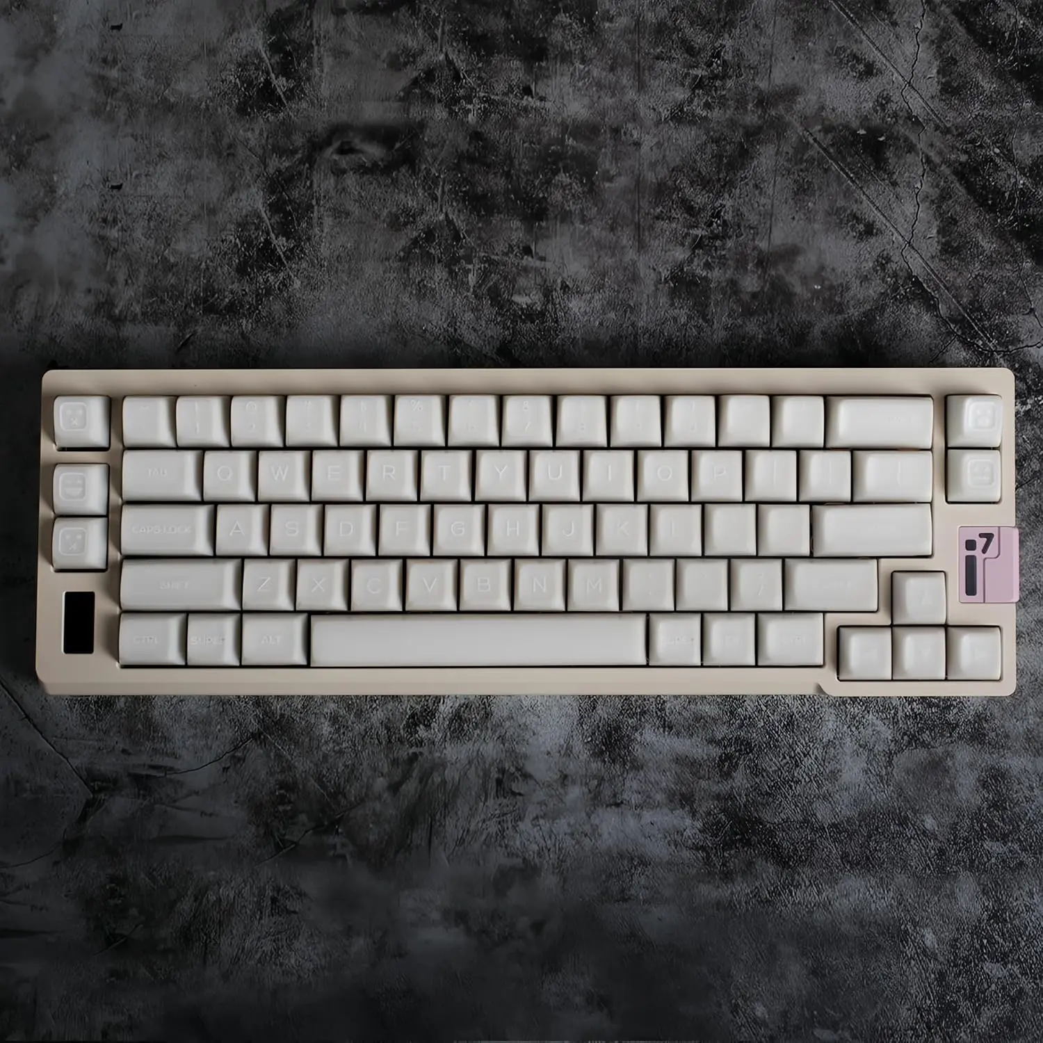 142 Jade-style PBT Keycaps, SA Profile Semi-Transparent Backlit Set