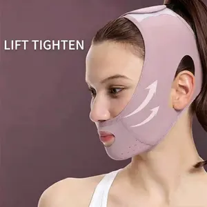 Breathable V Line Face Lifting Strap - Chin and Cheek Lifting Bandage for V Face Lift - Sleeping Mask Strap for Women - Firming and Contouring V Shape Lift Enhance Skin Elasticity Reduce Fine Lines Revitalize Skin for All Skin Types - Gift Idea