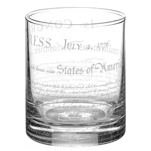 DECLARATION OF INDEPENDENCE Whiskey Glass