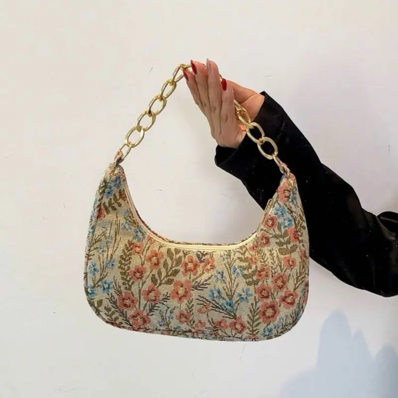 Floral Cloth Women’s Handheld Purse , Exquisite Purse, Butterfly Floral HandHeld purse ,