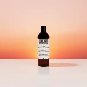 Inner Glow Life Oatmeal Milk & Honey Body Wash 16oz - Organic Aloe Argan Avocado Coconut Blend for Moisturizing Soothing Skin Cleansing