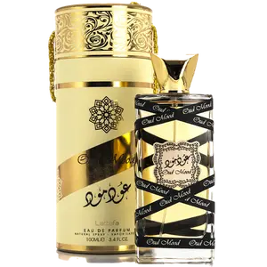 Lattafa Oud Mood EDP Unisex Perfume, 3.4 oz-100 mL, Elegant Amber-Woody & Warm Spicy Scent Profile
