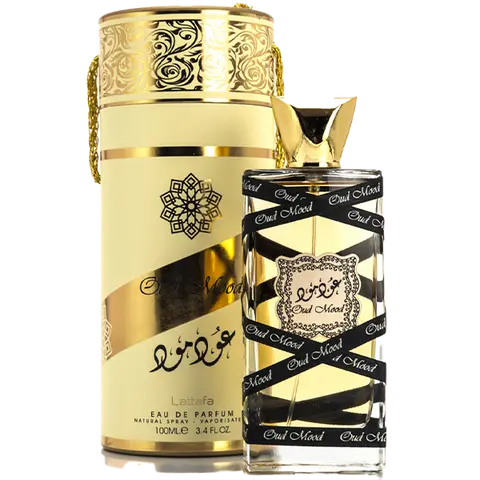 Lattafa | Oud Mood | Unisex Fragrance | 100 ML - 3.4 OZ | Eau De Parfum | Amber - Oud & Wood