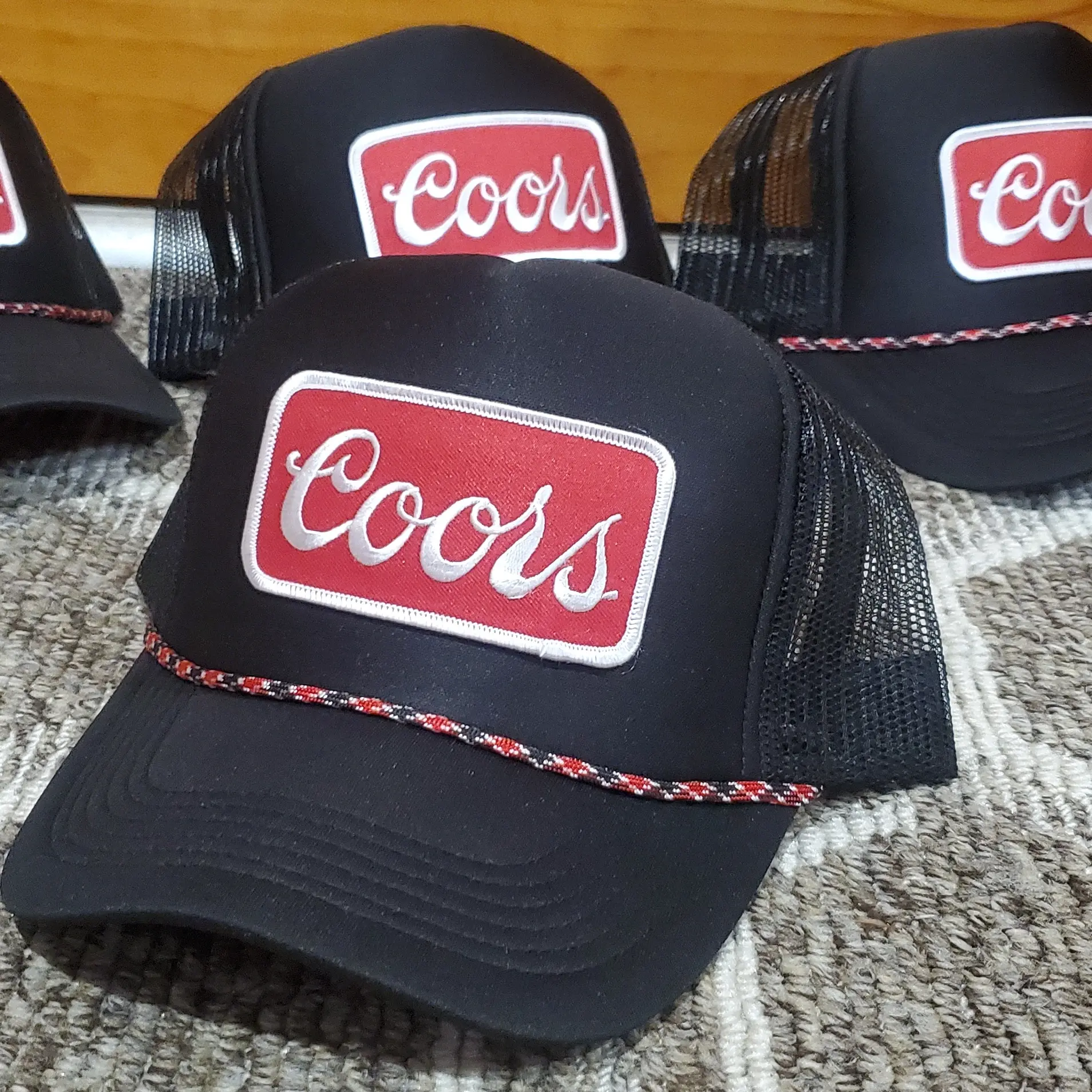 Retro Style Coors Snapback Trucker Rope Hat