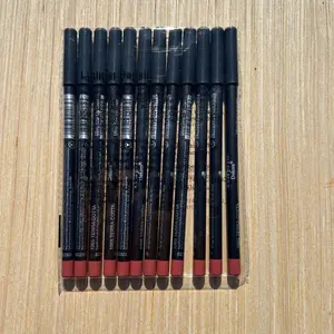 PACK of 12pc Italia Deluxe Ultra Fine Lip Liners - TERRA COTTA