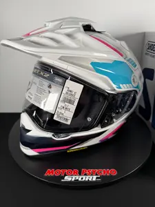 Shoei Hornet X2 Invigorate Adventure Helmet - TC-7 -Size L- USED LIKE NEW