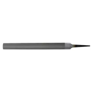 Machinists Boxed Half-Round Files, 14 in, Bastard Cut, Curved/Flat Double Cut (6 Pack)
