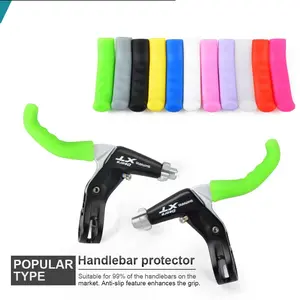 Bicycle Brake Handlebar Silicone Cover, Mountain Folding Bike Brake Lever Protector, Anti-Wear Brake Set, brake parts, Durable Cycling Accessory, Bicycle Accessories