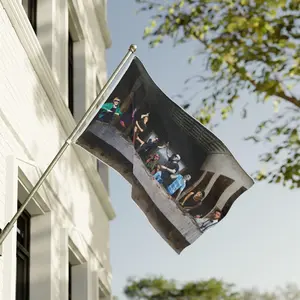 Last Supper of DJs Flag Rave Festival Totem EDM Camping Must Have Music Decor Totem Pole Art Vibes