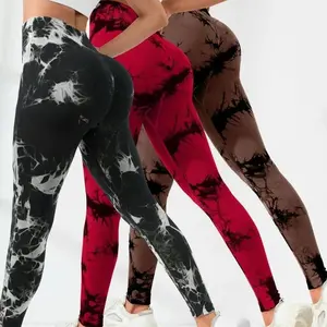 Women’s Plain / Tie Dye Print High Waist Sports Leggings,  Leggings, Skinny Pants for Workout, Running, Yoga, and Outdoor Activities breathable comfortable yoga fitness Quick-Drying Men's One Leg Compression Tights megging  pants breathable sport dfyne im