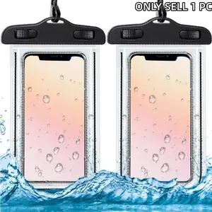 Waterproof Protective Phone Case Cover, Swimming Dry Bag, Underwater Pouch for iPhone 17 16 15 14 13 12 11 Pro Max Plus Air & Other Android Smartphone, Universal Pouch
