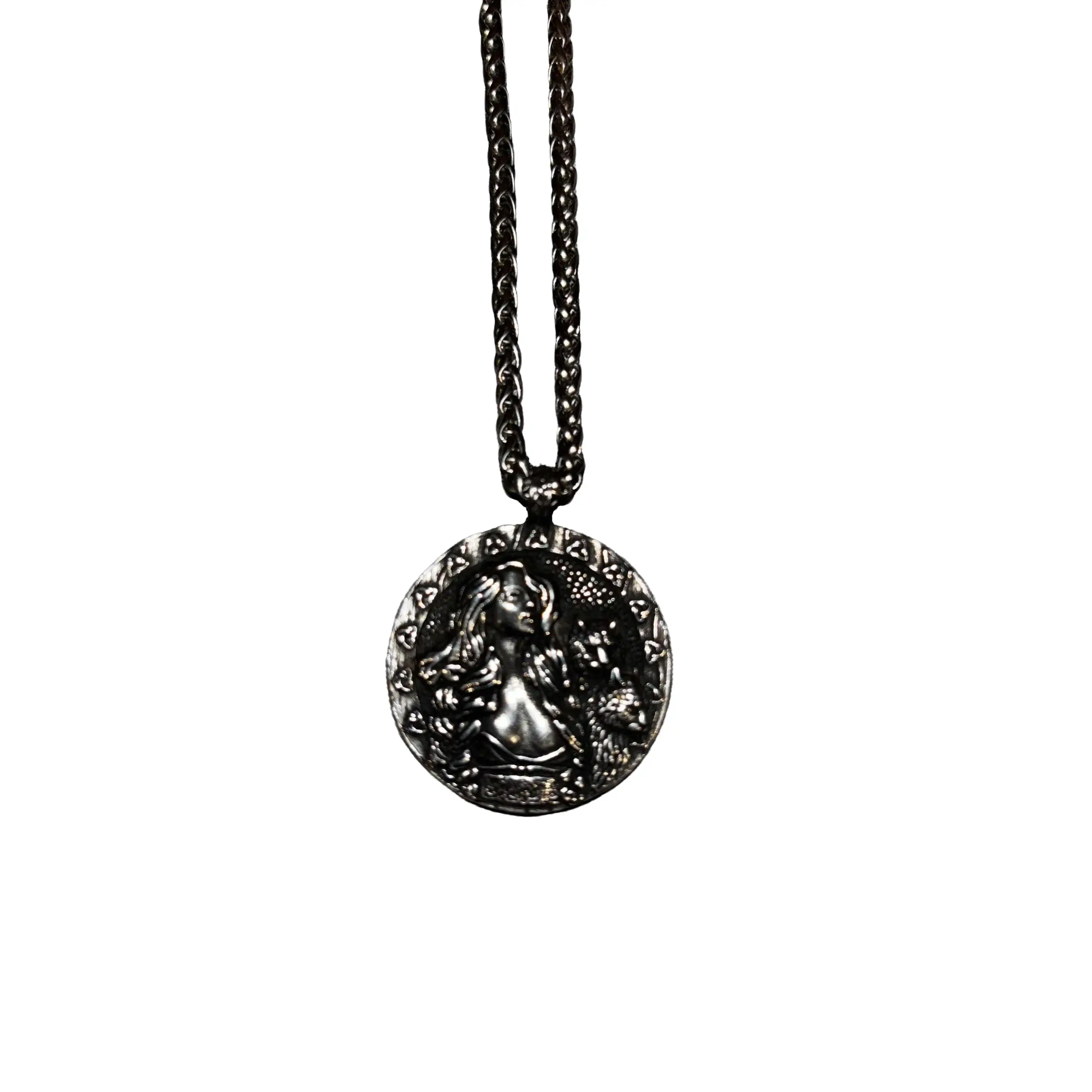 Freya with Cat necklace