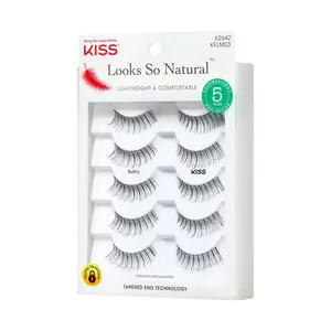 Kiss Looks So Natural False Eyelashes Multipack - Sultry