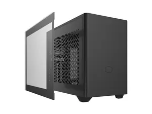 Cooler Master NR200P V2 Mini-ITX 18L PC Case, Top-Mount 240mm|280mm Liquid Cooler, 356mm Vertical Mounting 3.5-Slot GPU, Tempered |Vented Panel, USB 3.2 Gen 2x2 Type C (NR200PV2-KCNN-S00)