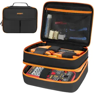Case Compatible with ET310 AC Circuit Breaker,GFCI Outlet and Test Kit,Circuit kit Bag Fits for Multimeter,Clamp Meter and Electrician