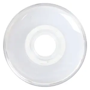 Rink Rat Roller Hockey Wheels Rinkster Ghost 80mm XXX Grip White/Clear (Single)